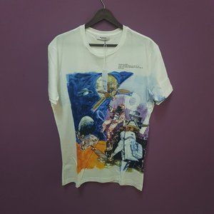 Valentino Prova #001 Printed White T-Shirt